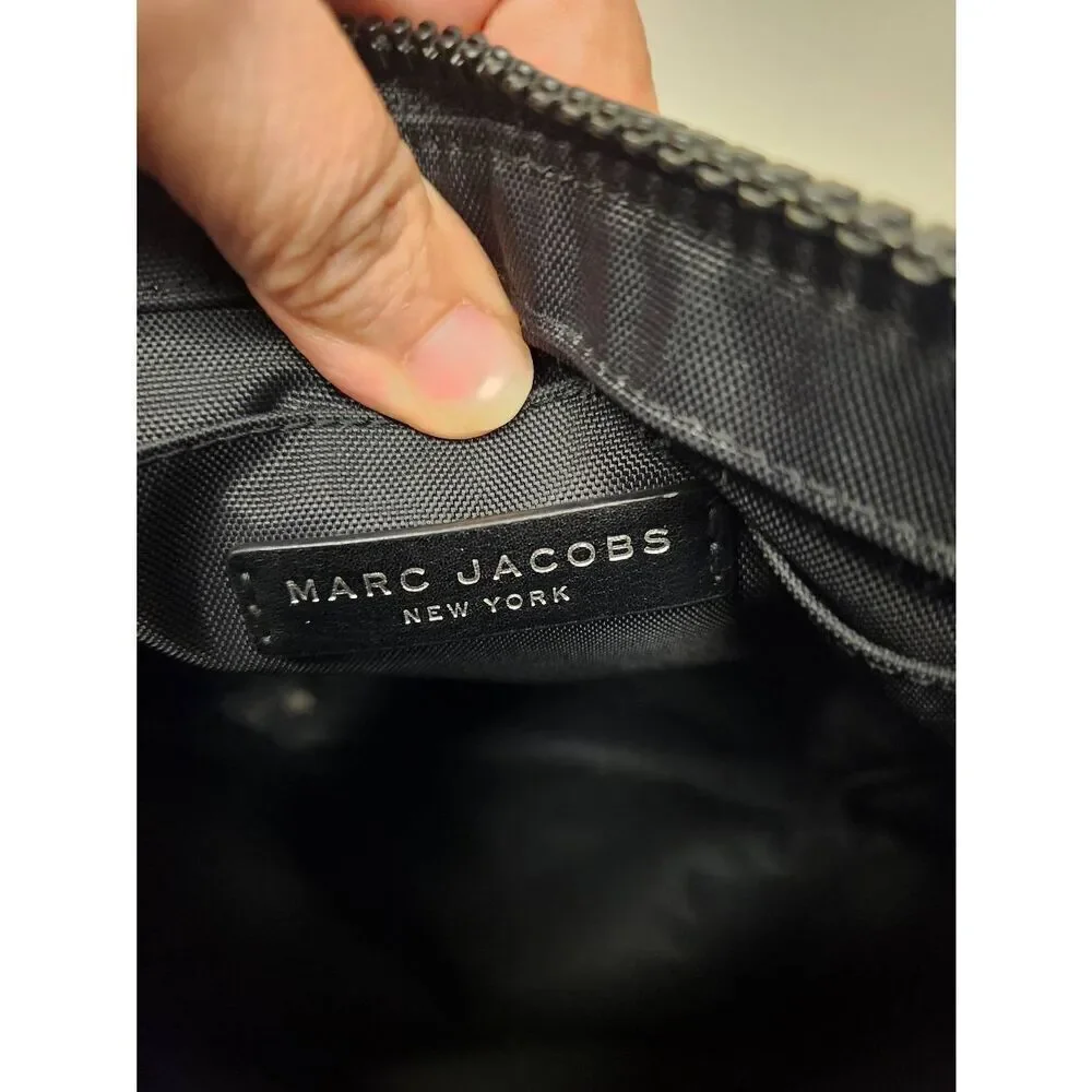 Marc Jacobs black nylon crossbody. Excellent used condition